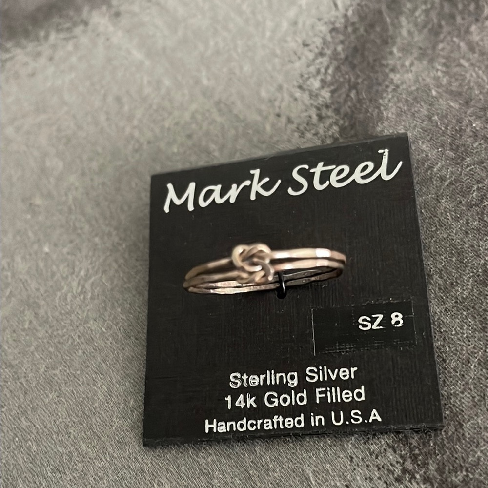Sterling Silver and Gold Filled Ring